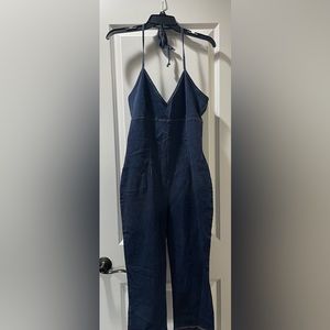 Joyce Leslie one piece Jean  jumpsuit size large